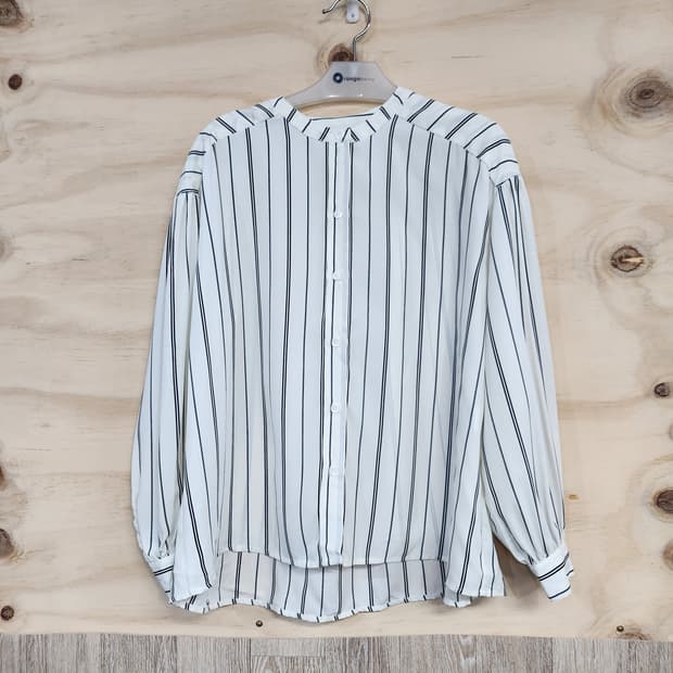 440) 유메르 umer 스트라이프 블라우스