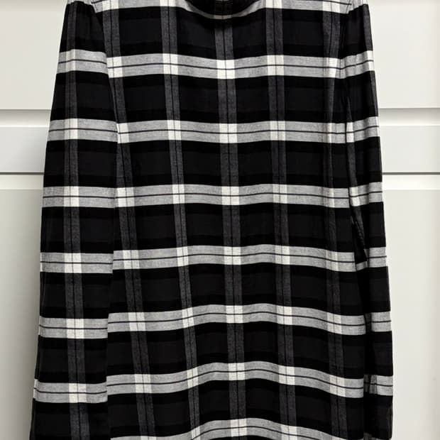 릭오웬스 / 플란넬 튜닉 셔츠 / 48