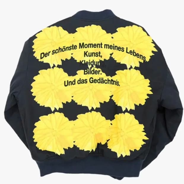 더뮤지엄비지터 플라워 쿤스트 MA-1 항공점퍼