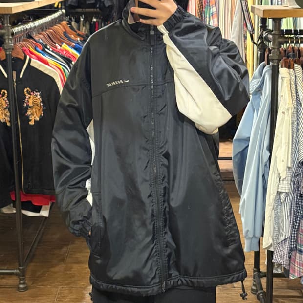 [HI] Nike 플리스 바람막이 블랙