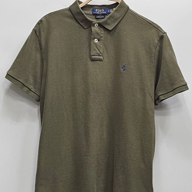 POLO 22SS 폴로 랄프로렌 커스텀 슬리림핏 메쉬 폴로 티셔츠 / L