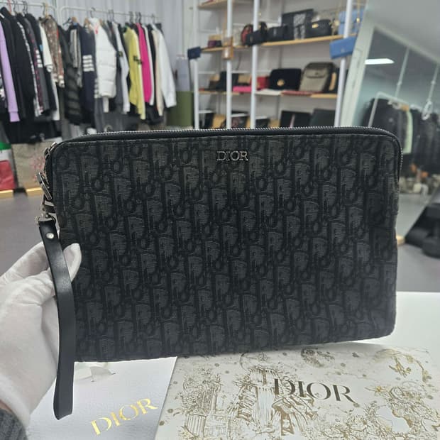 [50%세일] 디올 오블리크 아이패드 클러치백