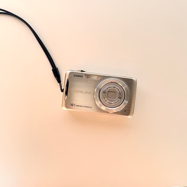 카시오 엑슬림 ex-z270 실버 빈티지디카