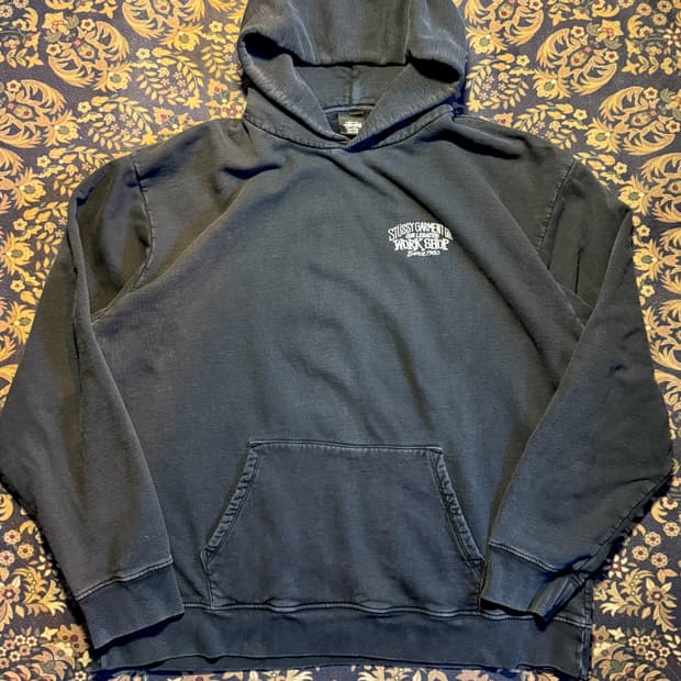 스투시X아워레가시 서프맨 후디