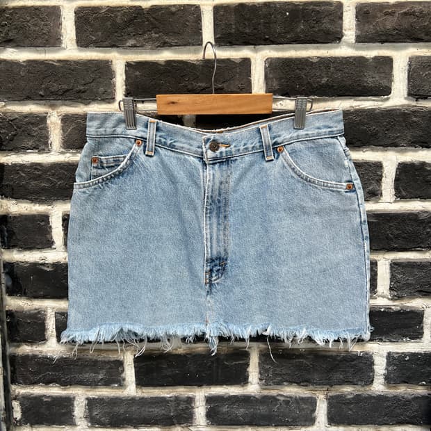 00s 빈티지 리바이스 데님 스커트