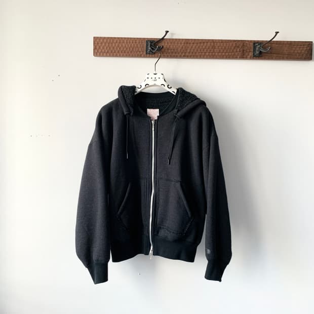 25ss LALLY WOOL/CASHMERE HOODY