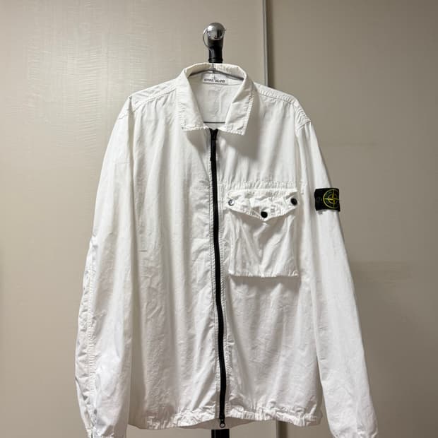 스톤아일랜드 오버 셔츠자켓