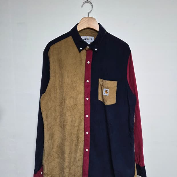 칼하트Carhartt 배색 코듀로이 셔츠 L - S229