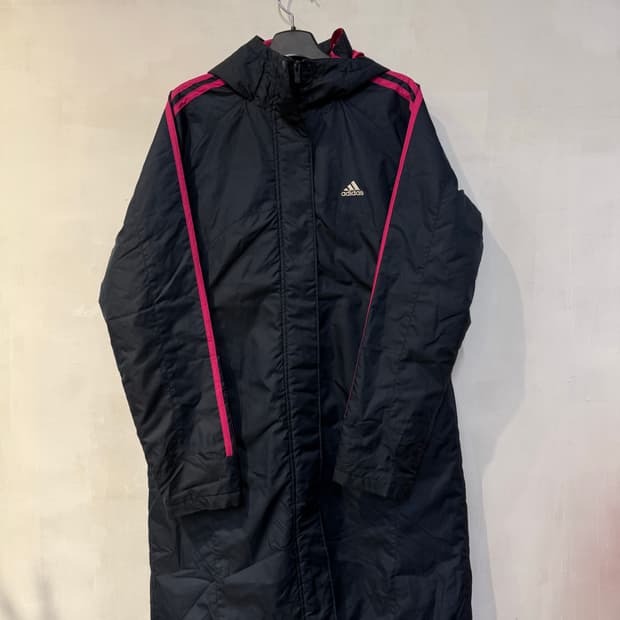 아디다스 네이비 롱패딩