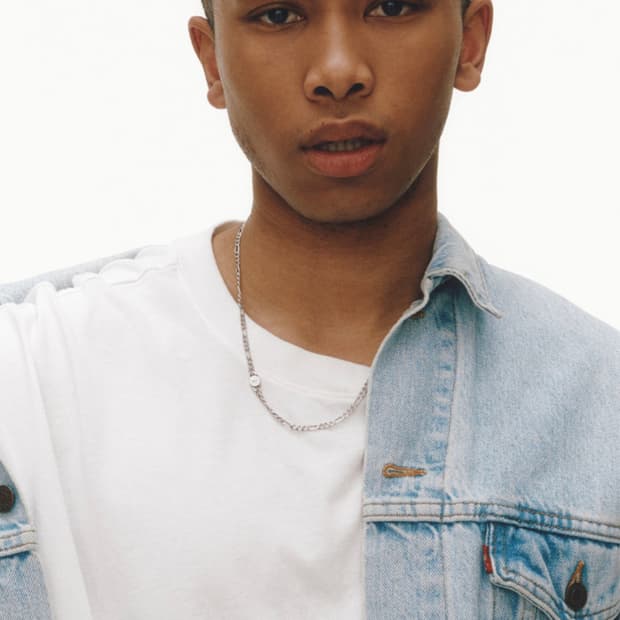 넘버링 #5746 실버 목걸이