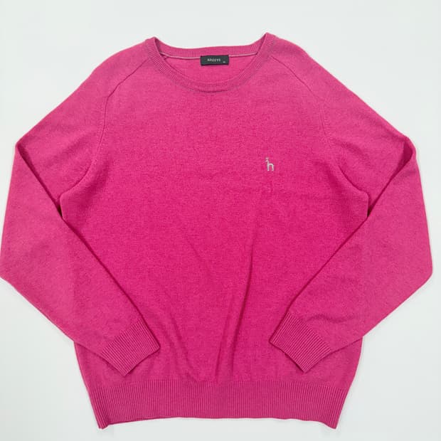 Hazzys 베이직 로고 니트