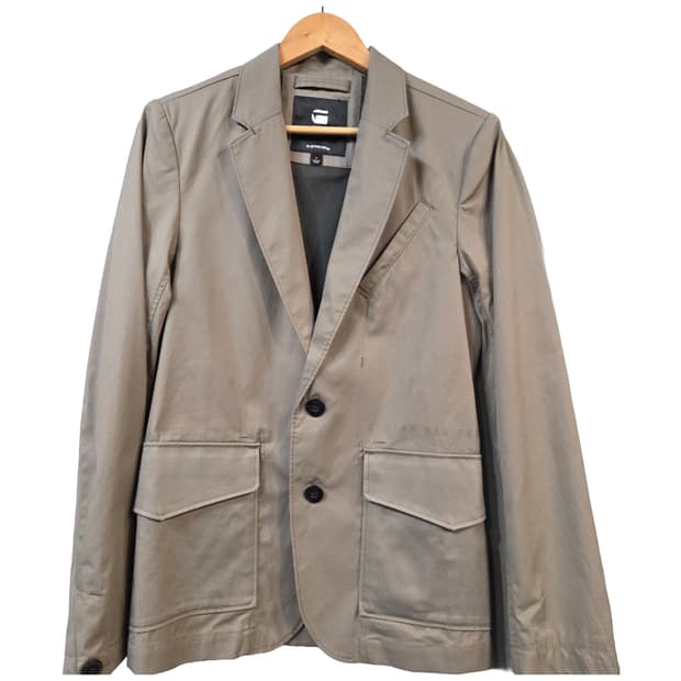 G-Star Raw 남성 블레이저 자켓 카키(S)