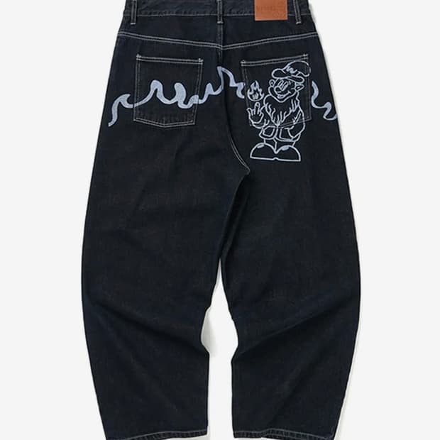 위캔더스 데님팬츠 L 