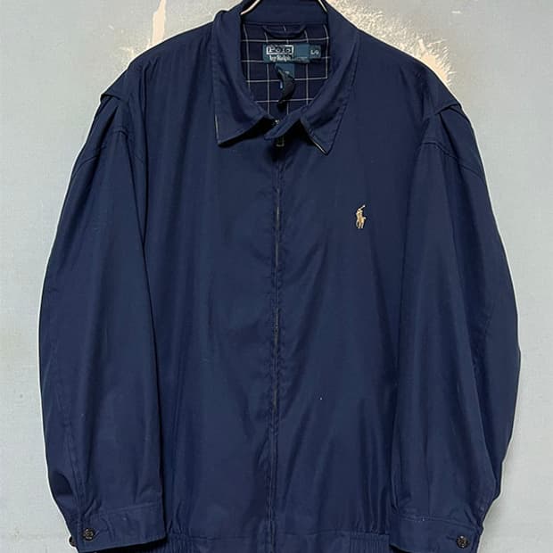 POLO 폴로 남자 스윙탑 춘추 블루종 오버핏 캐주얼 M 95