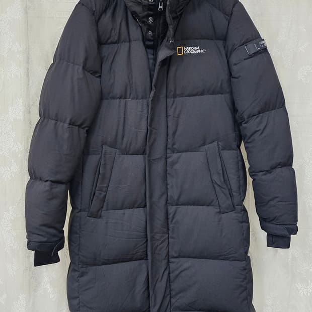 245.내셔널지오그래픽  롱패딩 M