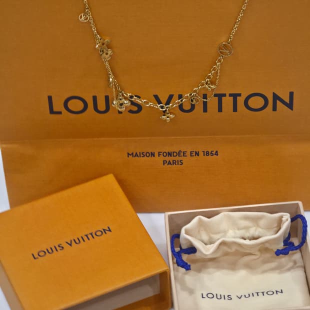 루이비통 블루밍 서플 목걸이 m64855