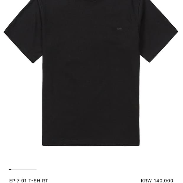 구매) xlim ep7 01 t-shirt (M)