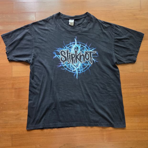 슬립낫 00s slipknot 밴드티셔츠 [2xl] black
