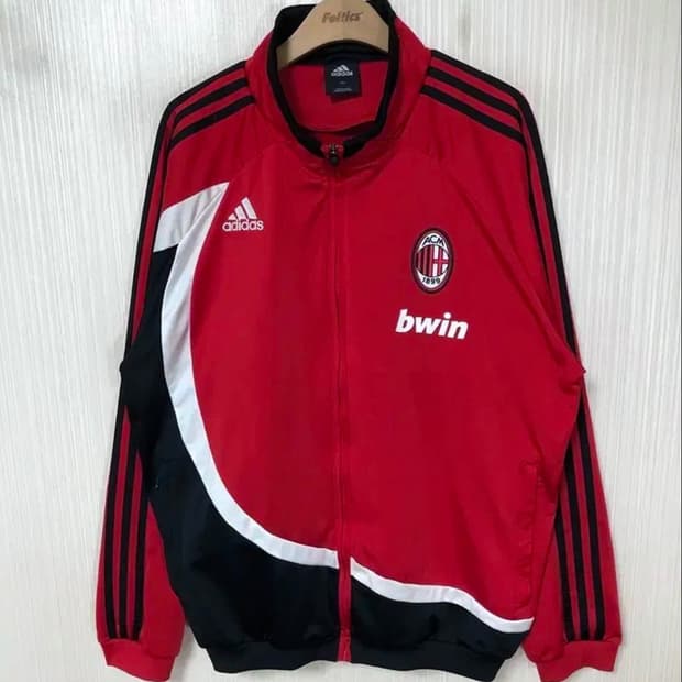 (07-08) 아디다스 ac밀란 검빨져지