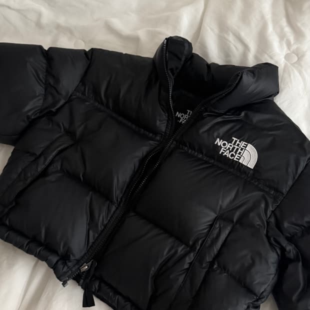 노스페이스 눕시 숏 자켓 m