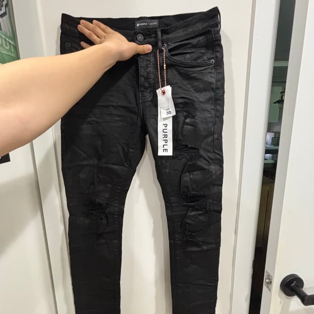 퍼플브랜드 P001 oil jean