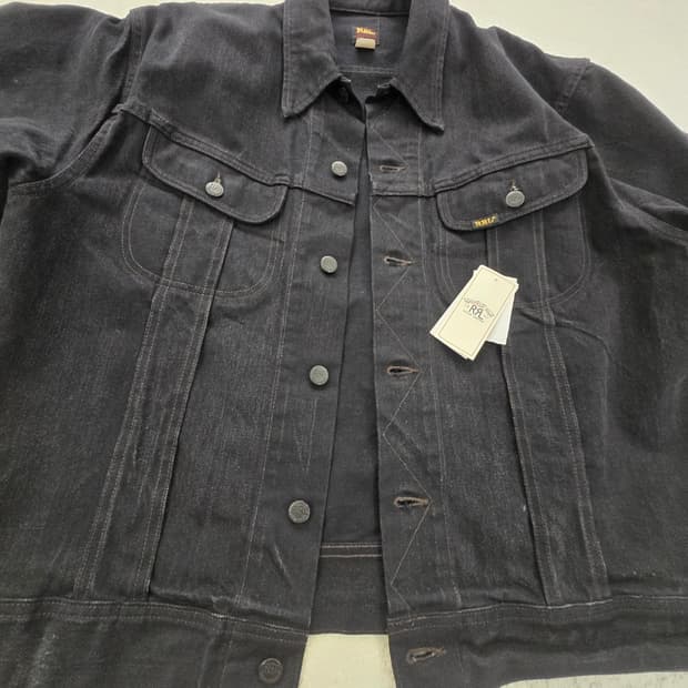 Rrl lot 271 XL 흑청 새상품