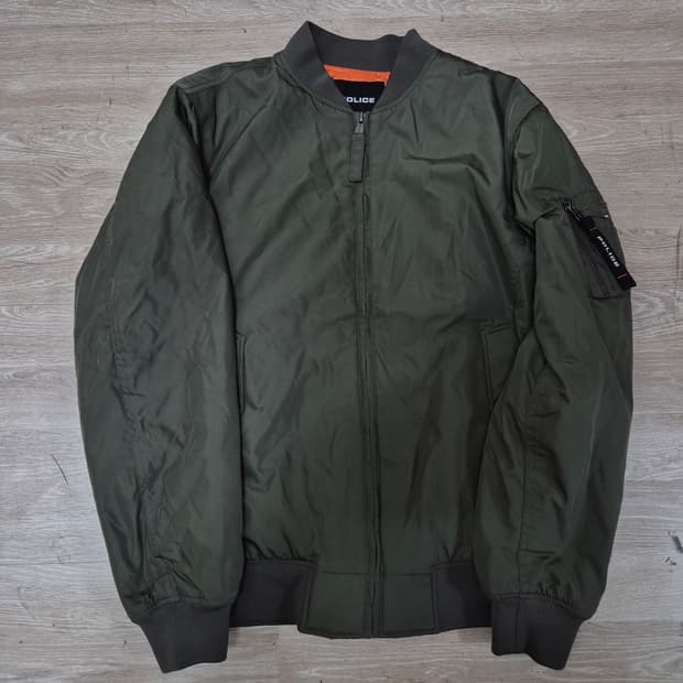 POLICE 폴리스 사이드포켓 MA-1 항공점퍼 L(100)