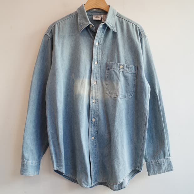 90s DISNEY 빈티지 데님 셔츠 