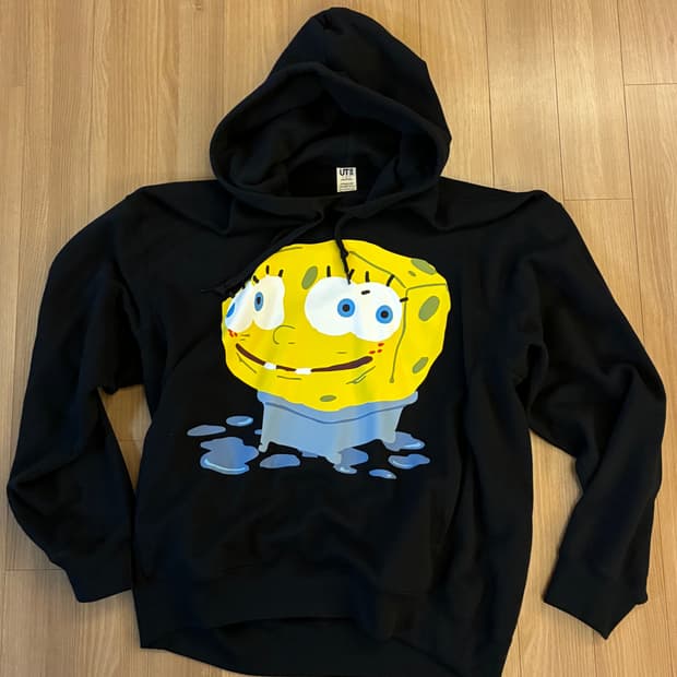 Uniqlo cpfm 스폰지밥 후디