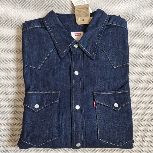 리바이스 웨스턴셔츠 새상품 L