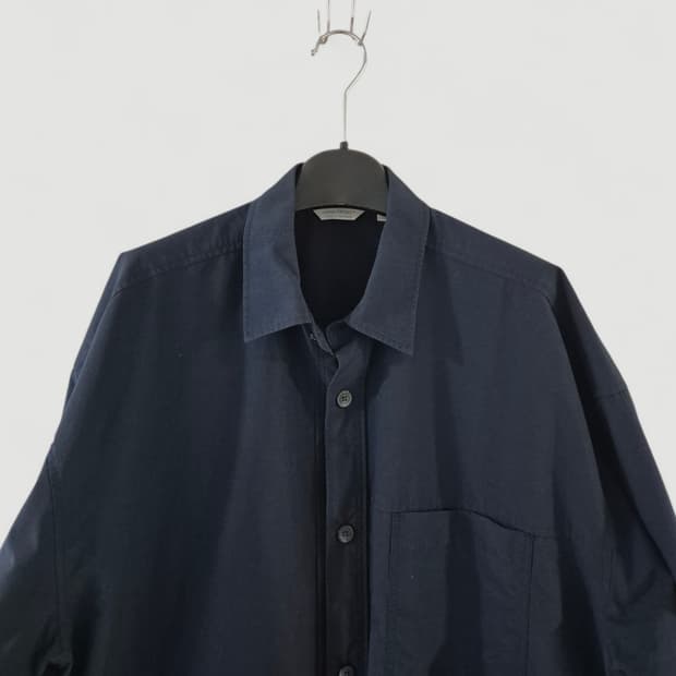 [L]LAINE 빈티지 우븐 셔츠자켓 Men