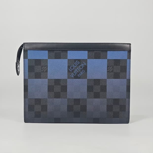 루이비통 그라피트 다미에 포쉐트 보야주 클러치