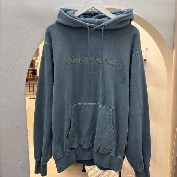 디스이즈네버뎃 피그먼트 후드티