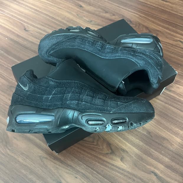 나이키 에어맥스 95 ZIP SP 빅 버블 블랙 265