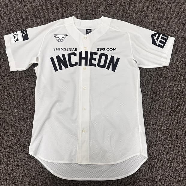 SSG 랜더스 쓱 야구유니폼 인천 어센틱 김도아 마킹 2XL