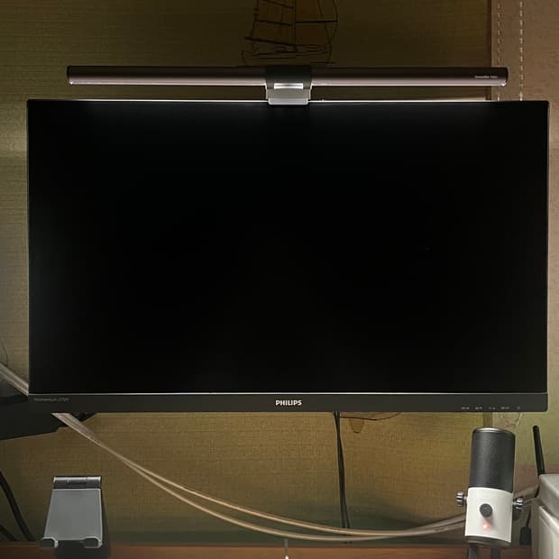 필립스 275M8 27인치 QHD 모니터 + 스탠드암