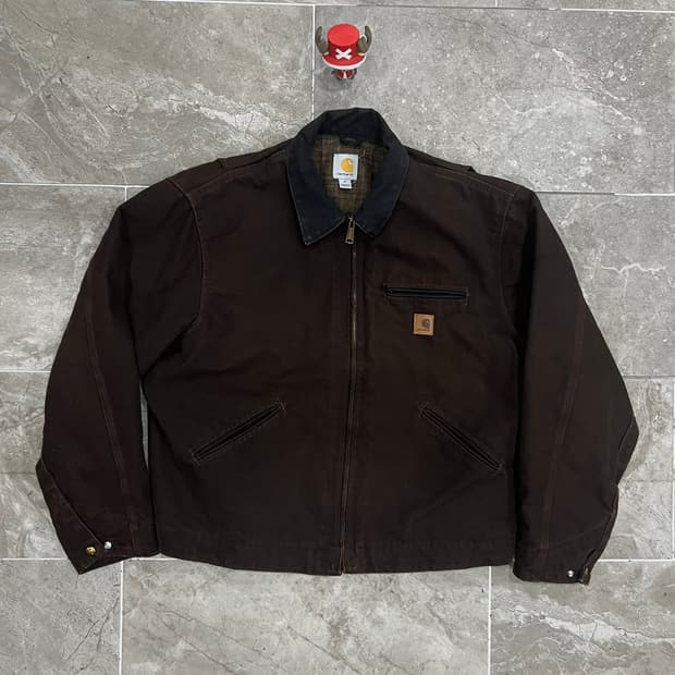 ( XL) 칼하트 디트로이트 자켓 J97 DKB 다크브라운