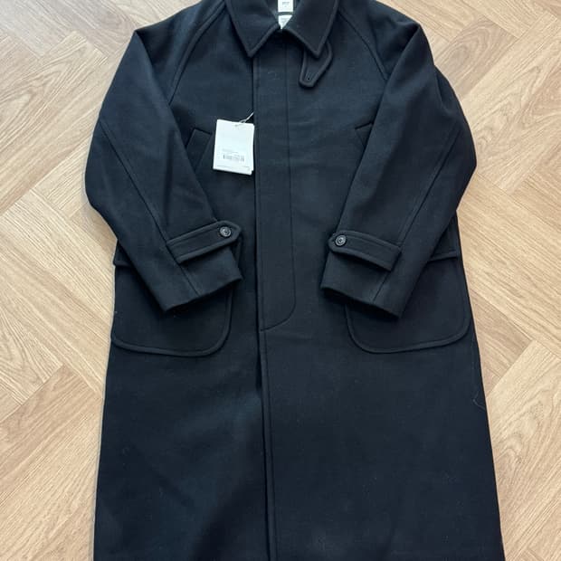 어나더오피스 보이저 발마칸코트 - 블랙 2사이즈