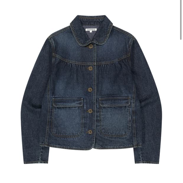 COYSEIO 딥 데님 자켓, 스커트 판매해요