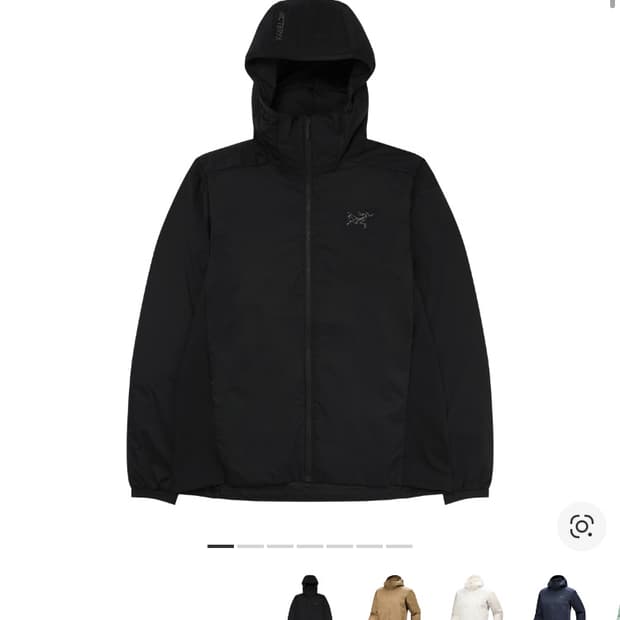 아크테릭스 아톰 SL 블랙 새상품 L