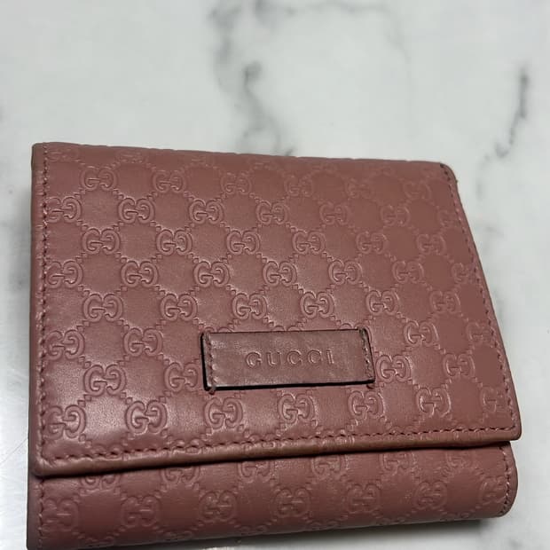 구찌 마이크로씨마 GG카드지갑