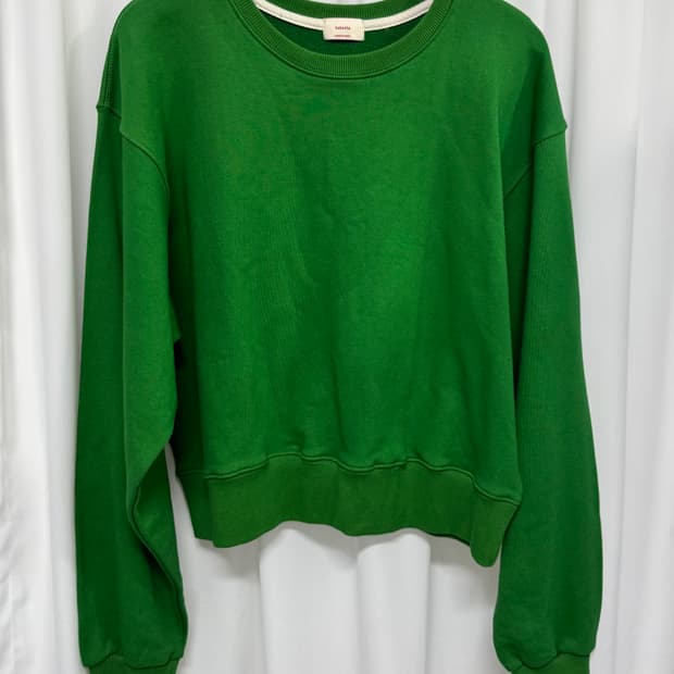 [새상품] 베베체 그린 맨투맨