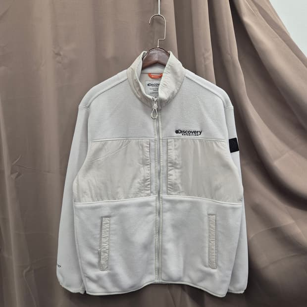 디스커버리  플리스 자켓 아이보리 100