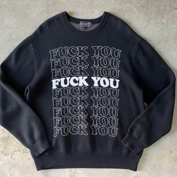 Supreme x HYSTERIC GLAMOUR Sweater