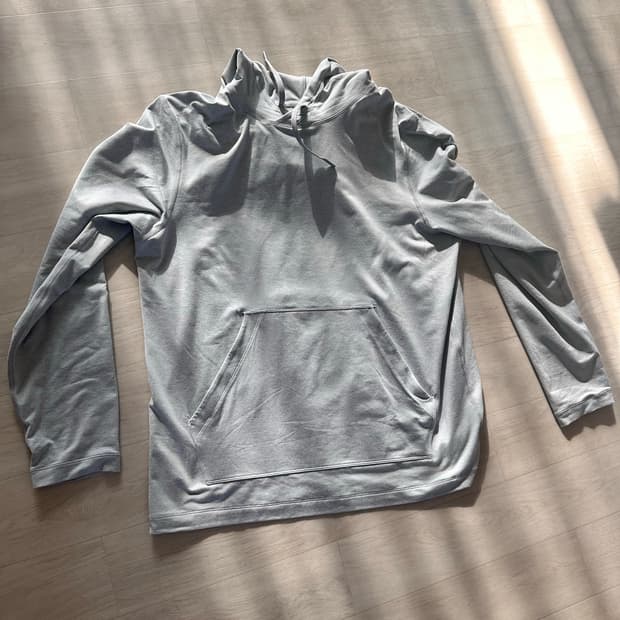 룰루레몬 소프트저지 풀오버 후디 L