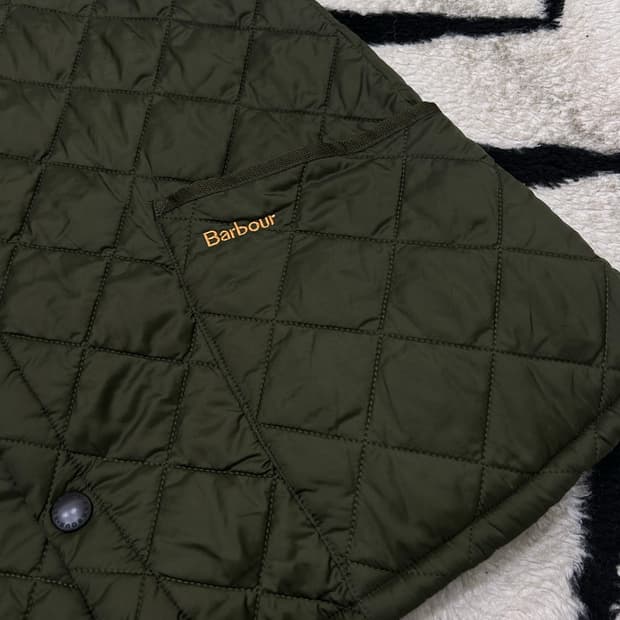 [M]바버 헤리티지 리데스데일 퀄팅자켓/카키