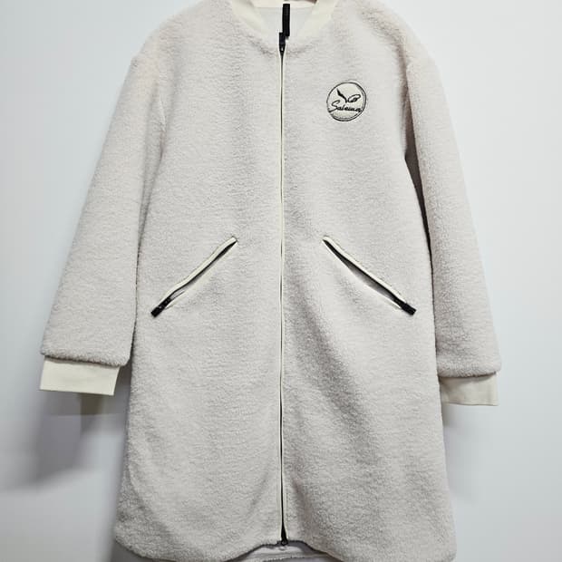 살레와 뽀글이 롱 코트 100