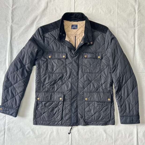 퀼팅 포켓 자켓