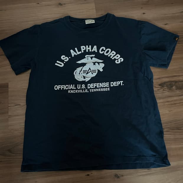 Alpha Industries U.S. Alpha Corps Tee