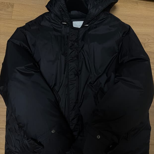 유스 m51 숏패딩 블랙 L